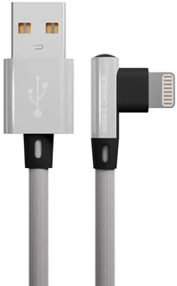 Кабель More choice K27i USB - Lightning, 1 м, 2.1 A, белый