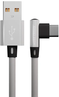 Кабель More choice K27a USB - Type-C, 1 м, 2.1 A, белый