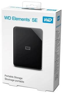 Внешний жесткий диск 2.5" Western Digital Elements SE 2TB, черный 