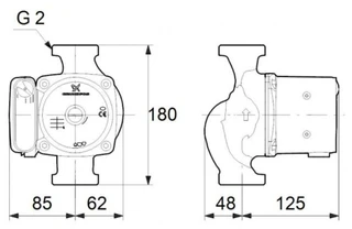 Садовый насос GRUNDFOS UPS 32/80 
