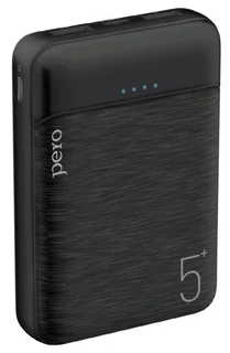 Внешний аккумулятор PERO PB01 5000mAh Black 