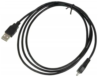 Кабель USB2.0 Am - microUSB 1.5м, 0.8A,NingBo, черный 