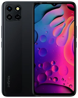 Смартфон 6.6" Infinix SMART 6 HD 2/32GB Force Black 