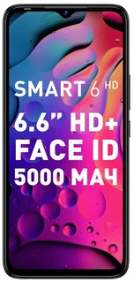 Смартфон 6.6" Infinix SMART 6 HD 2/32GB Force Black 