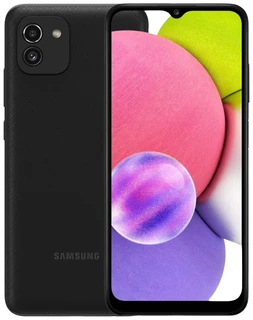 Смартфон 6.5" Samsung Galaxy A03 4/64GB Black (SM-A035PI) 