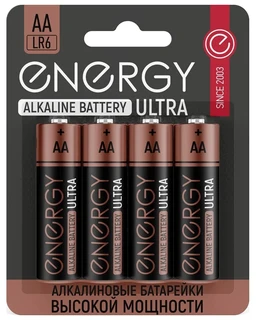 Батарейка Energy Ultra LR6-4BL