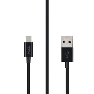 Кабель TFN CUSBCUSB1MTPBK USB 2.0 Am - Type-C, 1 м, черный 