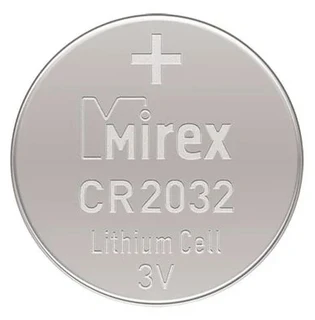 Батарейки Mirex CR2032-1BL 