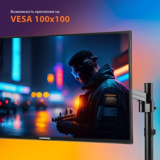 Монитор 31.5" SUNWIND SUN-M32BA101 
