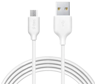 Кабель ttec 2DK7530B USB - microUSB, 1.2 м, 2 А, белый