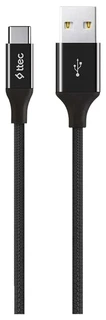 Кабель ttec 2DK18S USB - Type-C, 1.2 м, 2 А, черный