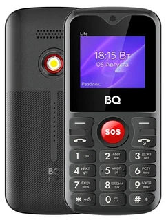 Сотовый телефон BQ 1853 Life Чёрный/Красный
