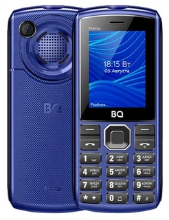 Сотовый телефон BQ-2452 Energy Синий/Черный