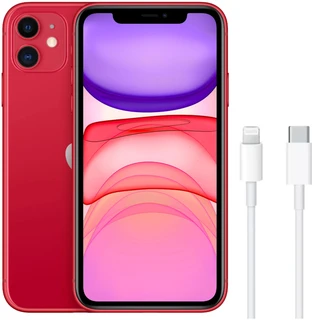 Смартфон 6.1" Apple iPhone 11 64GB Red 