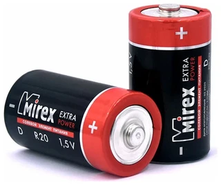 Батарейки Mirex D/R20 