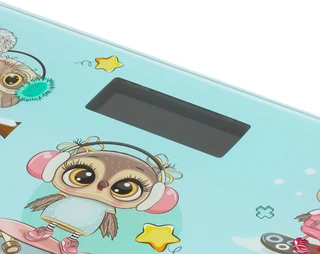 Весы напольные BQ BS1017, совы 