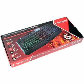 Клавиатура игровая Gembird KB-G410L 