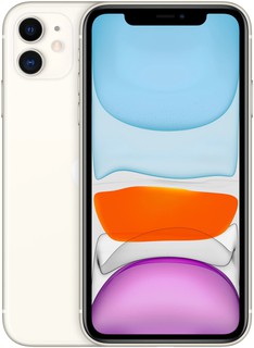 Смартфон 6.1" Apple iPhone 11 128GB White 