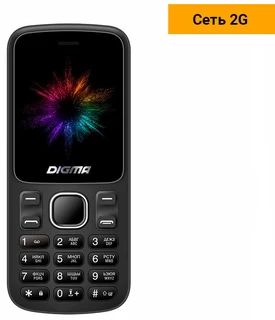 Сотовый телефон DIGMA Linx A172 2G Black 