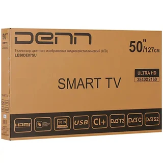 Телевизор 50" DENN LE50DE87SU 