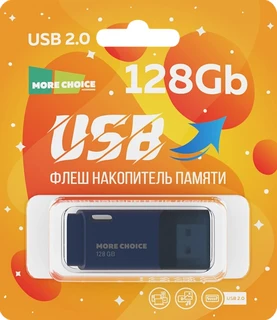 Флеш накопитель More сhoice MF128 128GB темно-синий