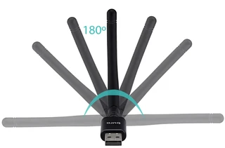 Адаптер USB Buro BU-BT400C Bluetooth 4.0+EDR class 1, черный 