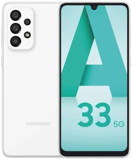 Смартфон 6.4" Samsung Galaxy A33 5G 8/128GB Awesome White (SM-A336PI) 