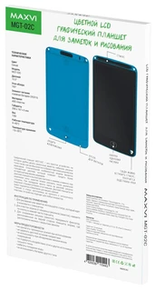 Графический планшет Maxvi MGT-02C синий 