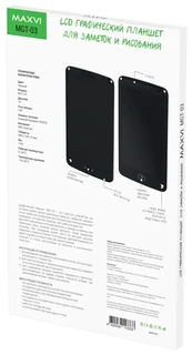 Графический планшет Maxvi MGT-03 черный 