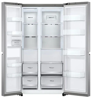 Холодильник LG GC-B257SMZV серебристый 