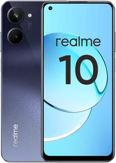 Смартфон 6.4" Realme 10 4/128GB Rush Black 