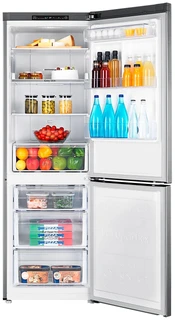 Холодильник Samsung RB30A30N0SA/WT серебристый 