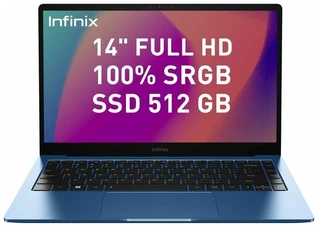 Ноутбук 14" Infinix Inbook XL23 синий 