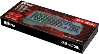 Клавиатура игровая Ritmix RKB-220BL 