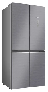Холодильник ASCOLI ACDI460WG нержавеющая сталь 
