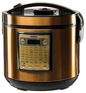 Мультиварка CENTEK CT-1495 черный/золотой 
