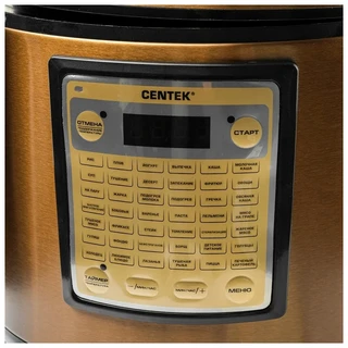 Мультиварка CENTEK CT-1495 черный/золотой 