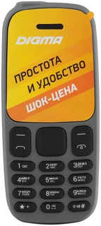 Сотовый телефон Digma Linx A106 Gray 