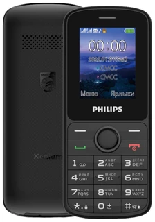 Сотовый телефон PHILIPS Xenium E2101 Черный 