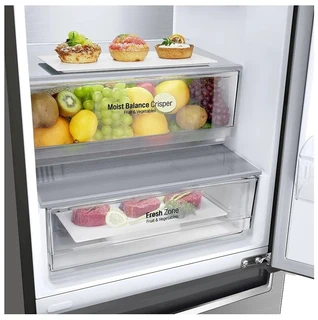 Холодильник LG GC-B509SMSM серебристый 