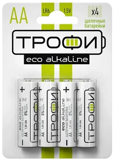 Батарейка AA Трофи ECO LR6-4BL 