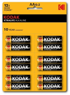Батарейка AA Kodak XTRALIFE  LR6-12BL ПОШТУЧНО 
