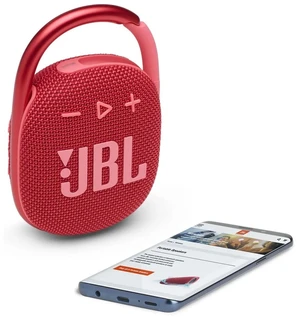 Колонка портативная JBL Clip 4 Red (JBLCLIP4RED) 