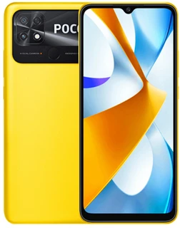 Смартфон 6.71" POCO C40 4/64GB Yellow 