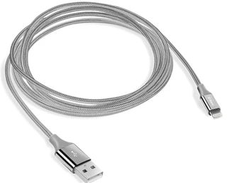 Кабель ttec 2DK16G USB 2.0 Am - Lightning 8-pin, 1.2м, серебряный 