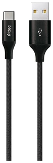 Кабель  ttec 2DK23S USB - Type-C, 2 м, 2.4 А, черный