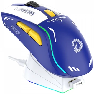 Мышь игровая Dareu A950, синий/белый 
