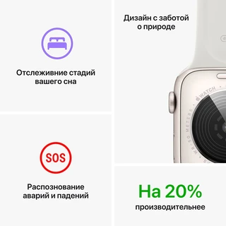 Смарт-часы Apple Watch SE 2022 40mm Silver 