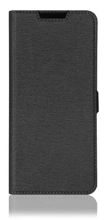 Чехол-книжка DF для Infinix Note 12 Pro (4G)/12 (2023), черный 