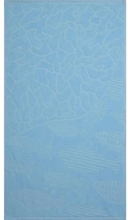 Полотенце Донецкая мануфактура MONDO DELL ACQUA голубой 70х130 см, махра 